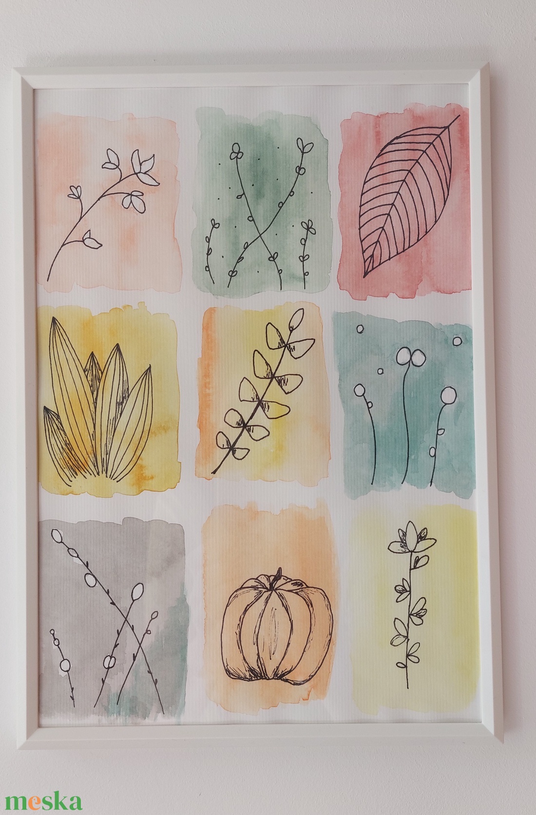 Őszi természet - művészet - festmény - festmény vegyes technika - Meska.hu Őszi természet - művészet - festmény - festmény vegyes technika - Meska.hu