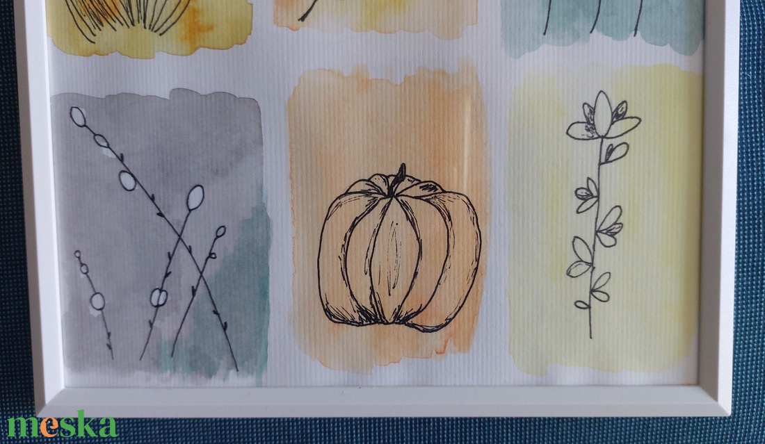 Őszi természet - művészet - festmény - festmény vegyes technika - Meska.hu Őszi természet - művészet - festmény - festmény vegyes technika - Meska.hu