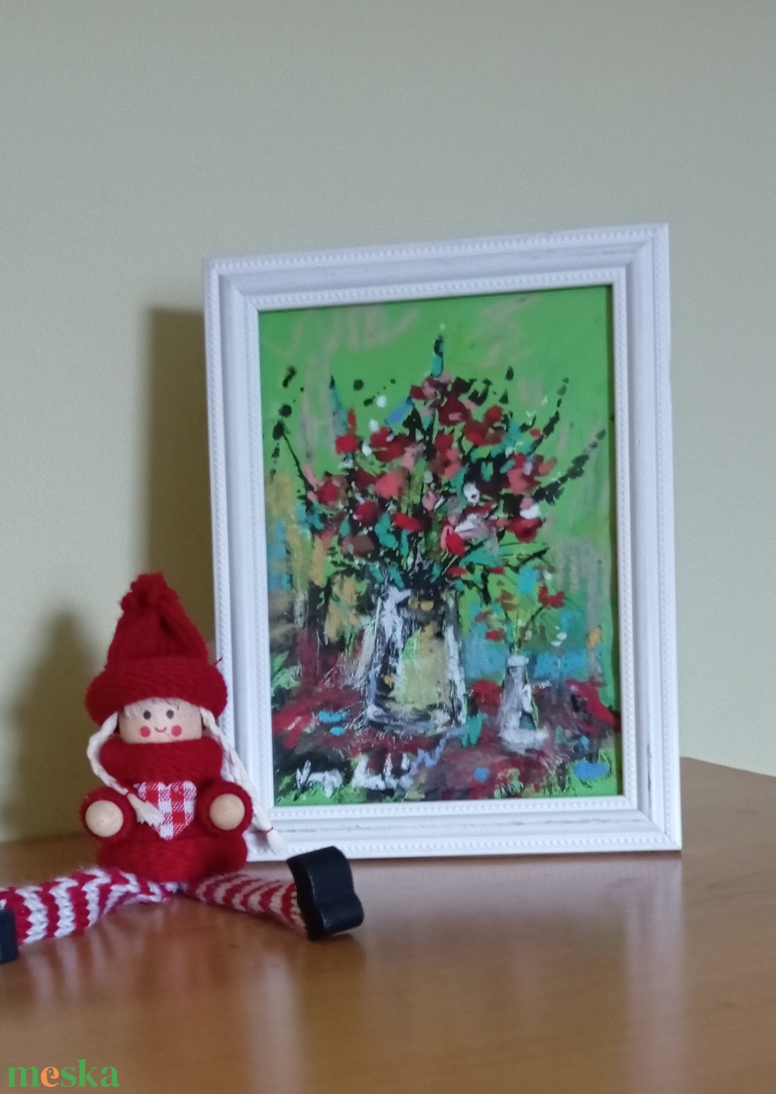 Mozgásban a csendélet. - művészet - festmény - festmény vegyes technika - Meska.hu