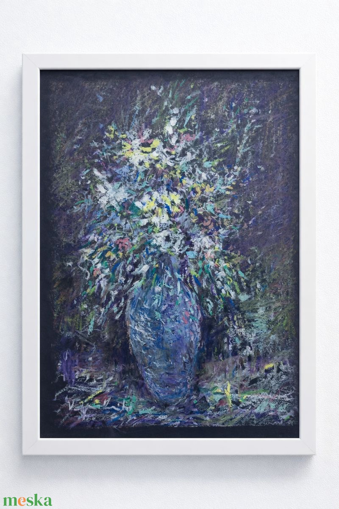 Ahol a színek mesélnek - művészet - festmény - festmény vegyes technika - Meska.hu