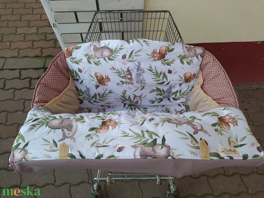 Bevásárlókocsi huzat, Bevásárló kocsi huzat, Bevásárló kocsihuzat, teljesen bélelt - játék & sport - Meska.hu