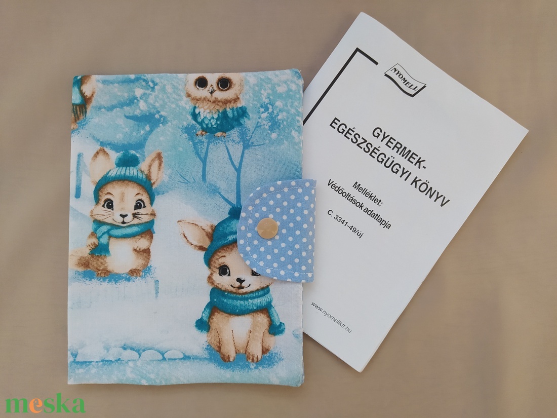 Egészségügyi kiskönyv borító  - otthon & életmód - papír, írószer - egészségügyi kiskönyv borító - Meska.hu