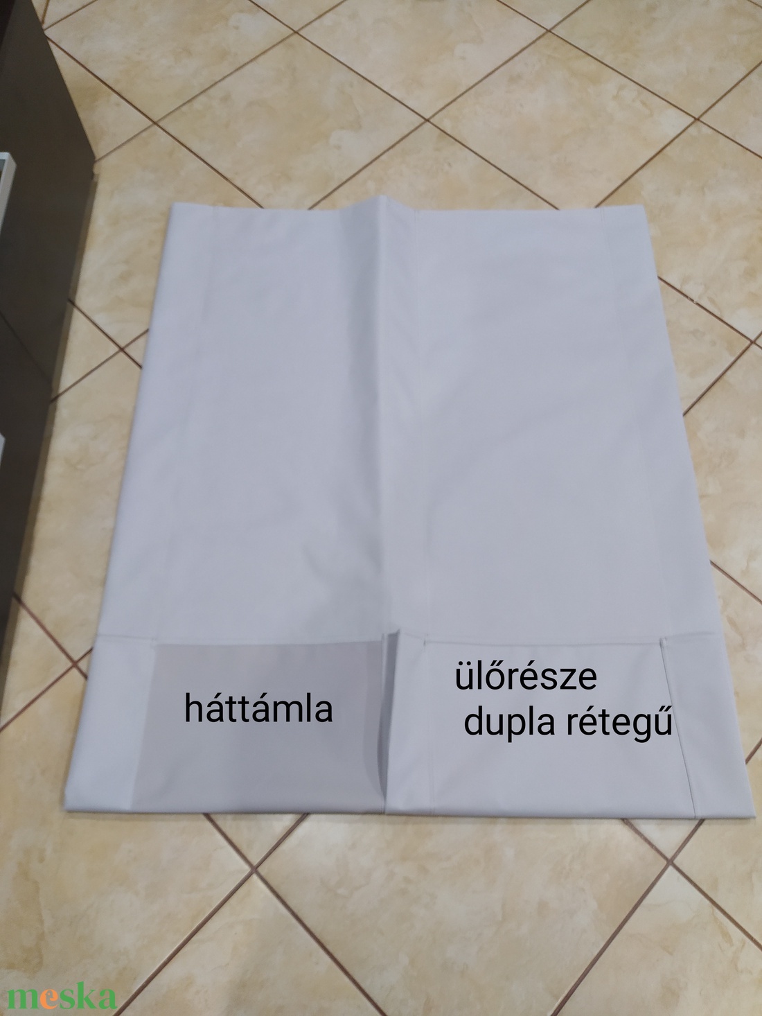 Hintaágy huzat csere ( szivacs nélküli) árnyékolóval együtt - otthon & életmód - ház & kert - kerti bútor - Meska.hu