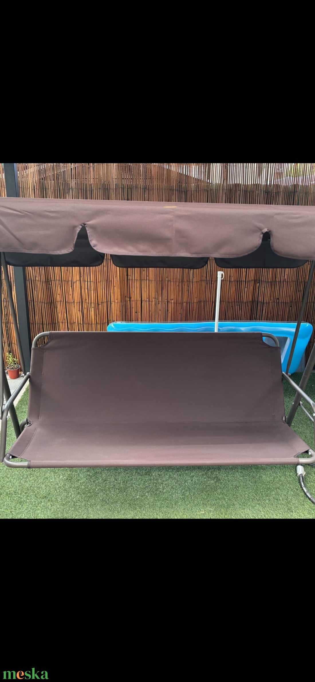 Hintaágy ülőrésze ( szivacs nélkül) háttámla dupla bujtatós  - otthon & életmód - ház & kert - kerti bútor - Meska.hu