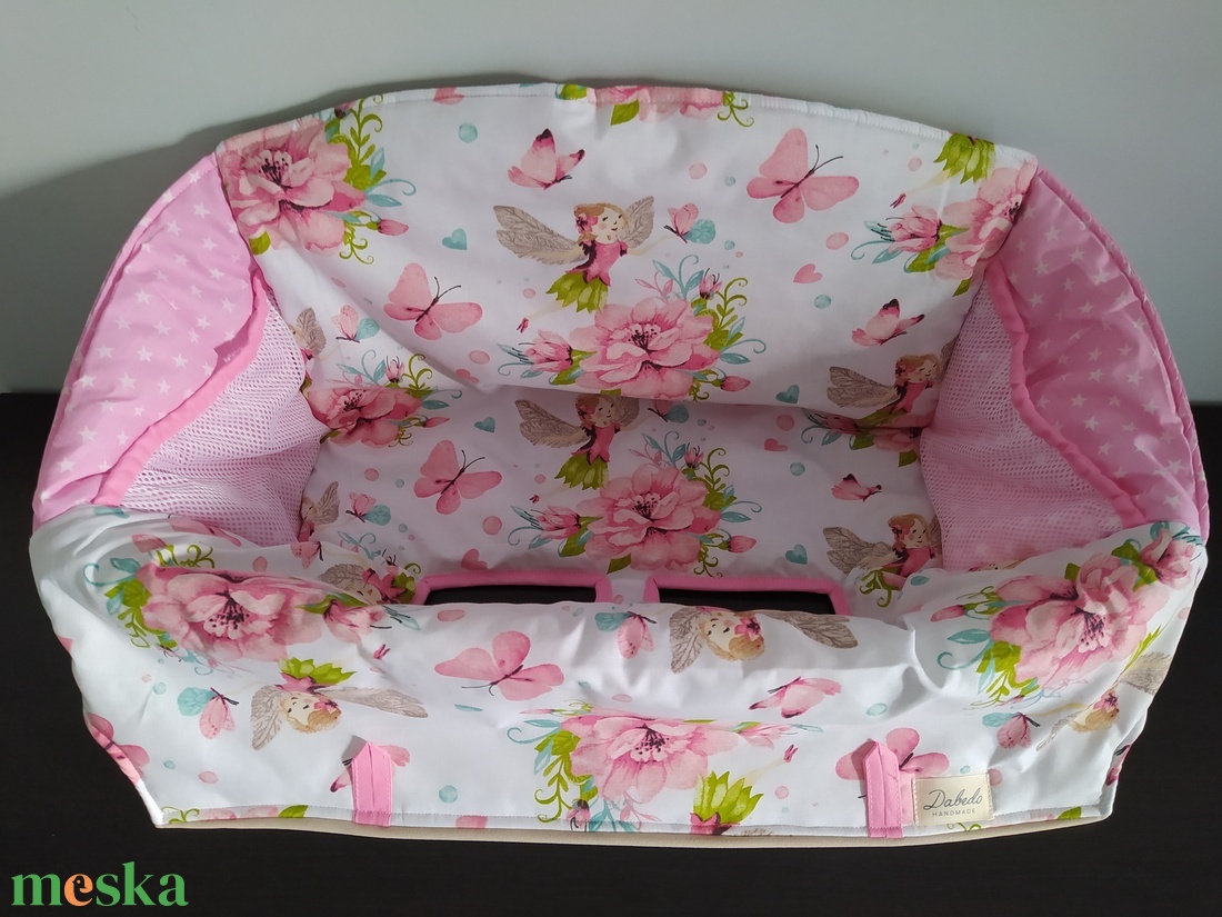 Bevásárlókocsi huzat, teljesen bélelt - játék & sport - 3 éves kor alattiaknak - bevásárlókocsi huzat - Meska.hu