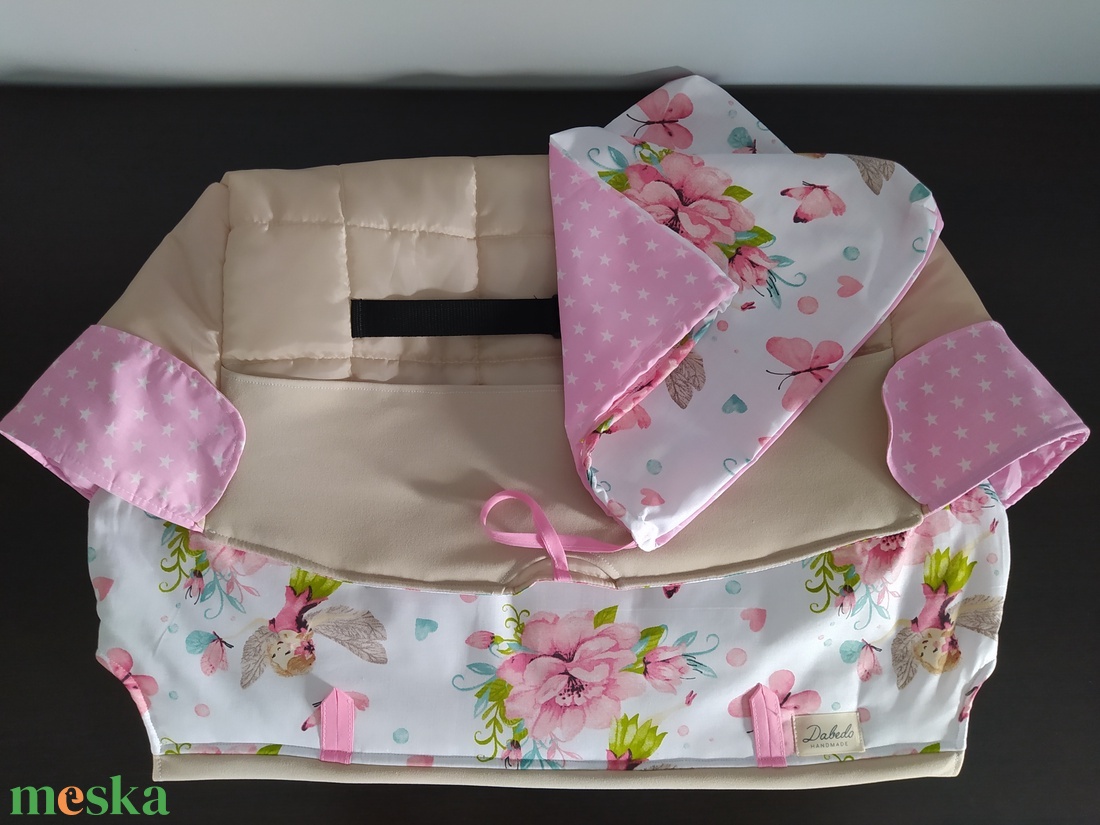 Bevásárlókocsi huzat, teljesen bélelt - játék & sport - 3 éves kor alattiaknak - bevásárlókocsi huzat - Meska.hu