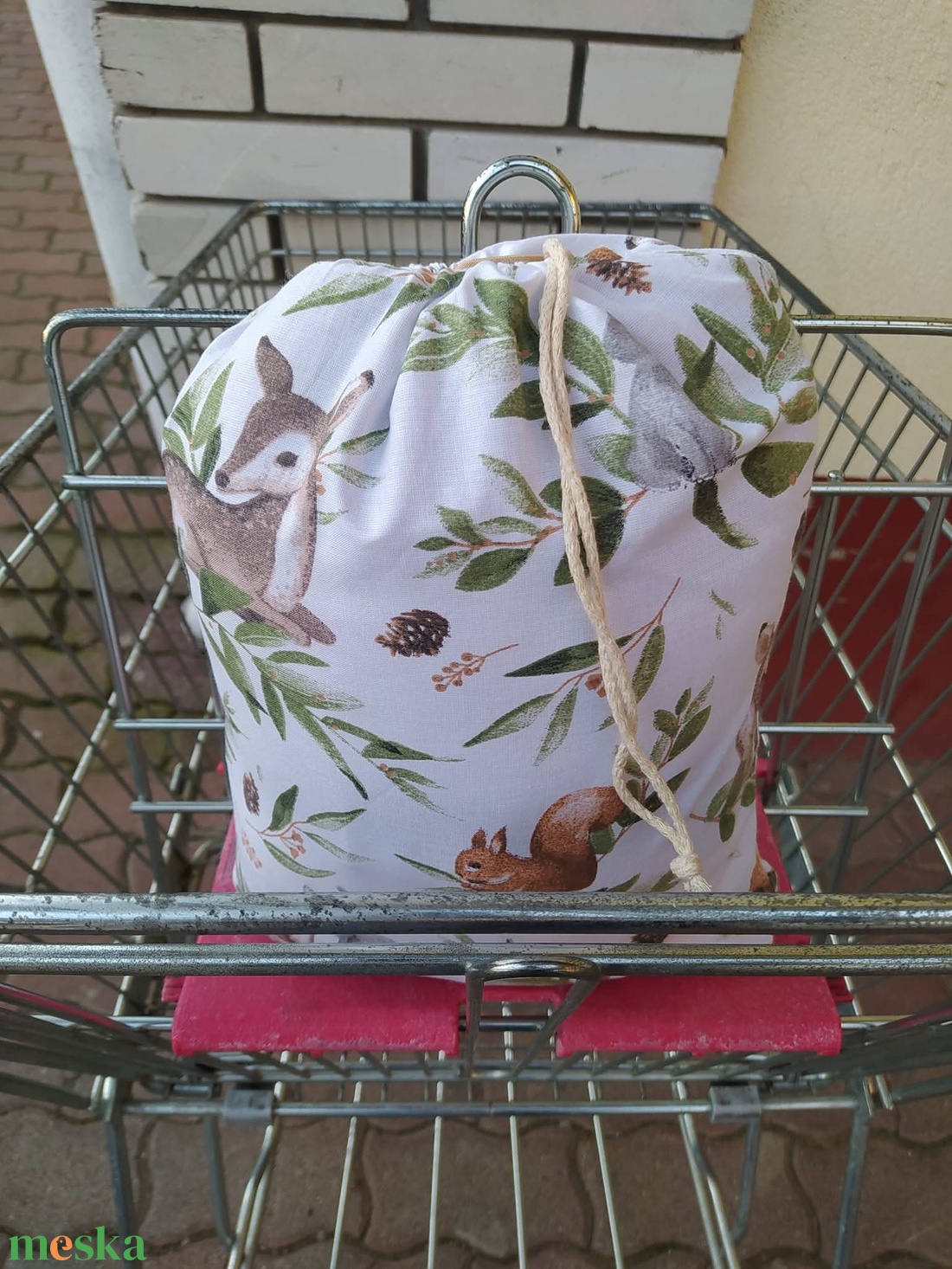 Bevásárlókocsi huzat, teljesen bélelt  - baba - mama - utazási kellékek - bevásárlókocsi huzat - Meska.hu