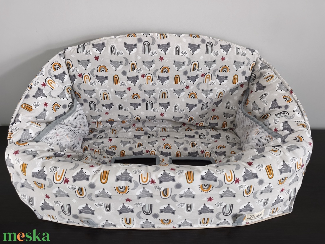 Bevásárlókocsi huzat, teljesen bélelt - baba - mama - utazási kellékek - bevásárlókocsi huzat - Meska.hu