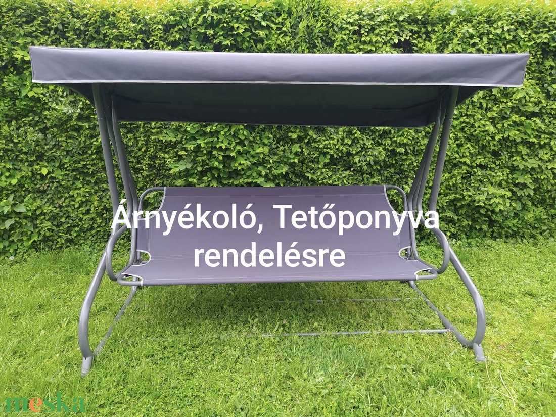 Hintaágy tetőponyva( árnyékoló) - otthon & életmód - ház & kert - kerti bútor - Meska.hu