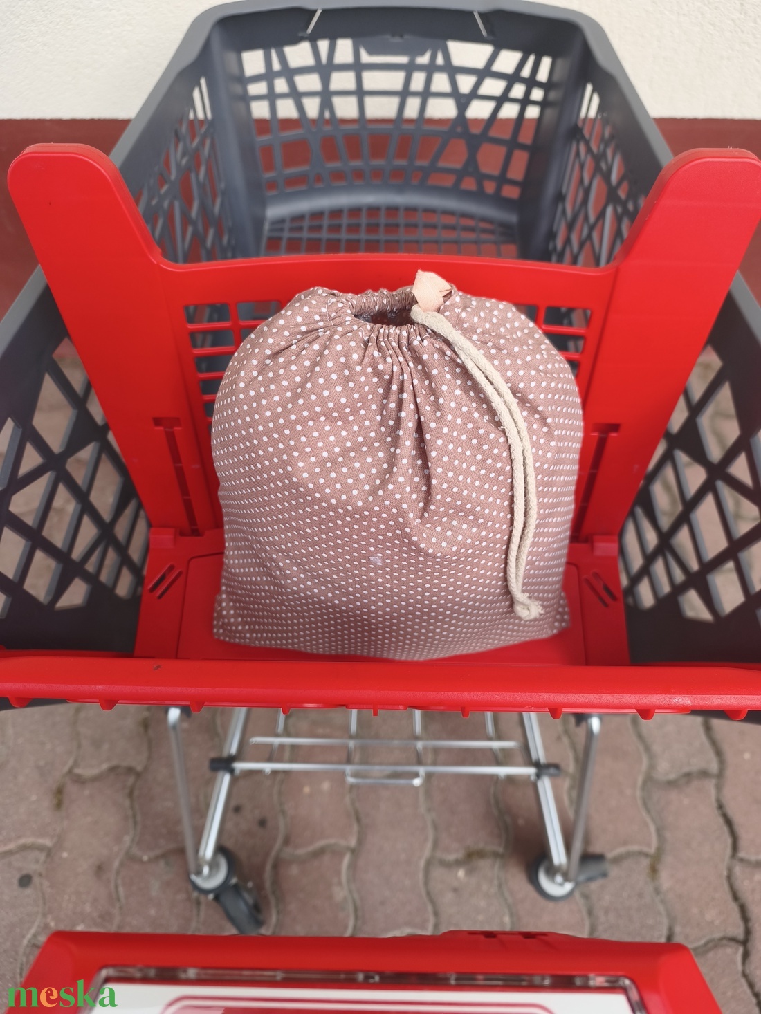 Bevásárlókocsi huzat, teljesen bélelt, öt ponton záródó biztonsági övvel - baba - mama - utazási kellékek - bevásárlókocsi huzat - Meska.hu