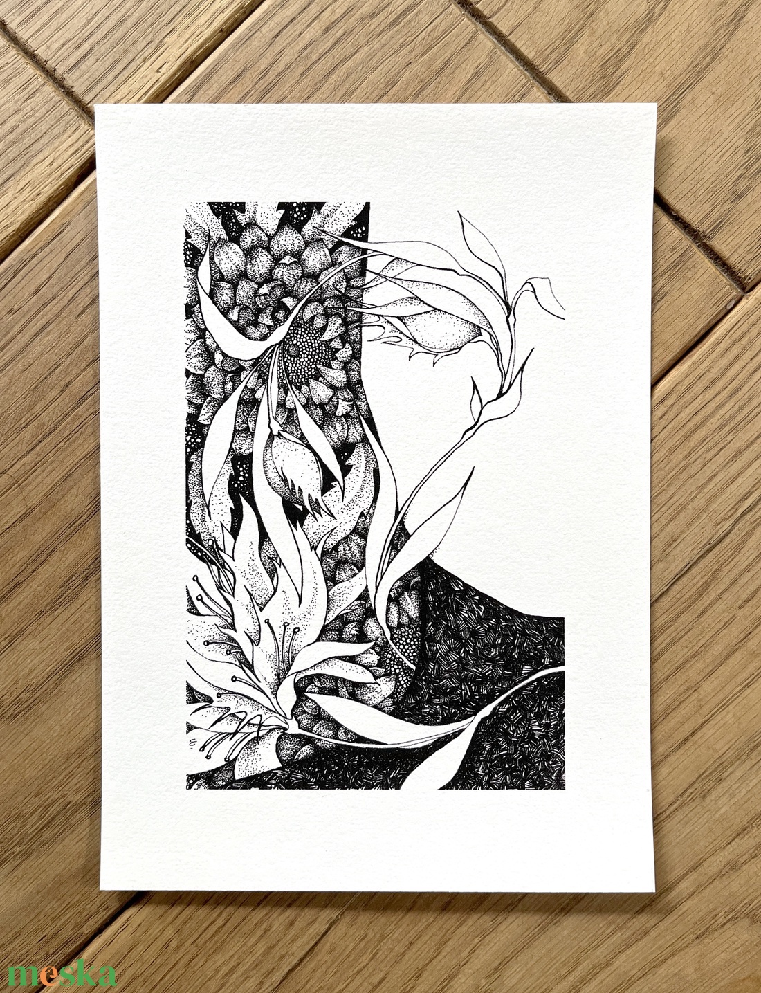 Virág portré - művészet - grafika & illusztráció - művészi nyomat - Meska.hu Virág portré - művészet - grafika & illusztráció - művészi nyomat - Meska.hu