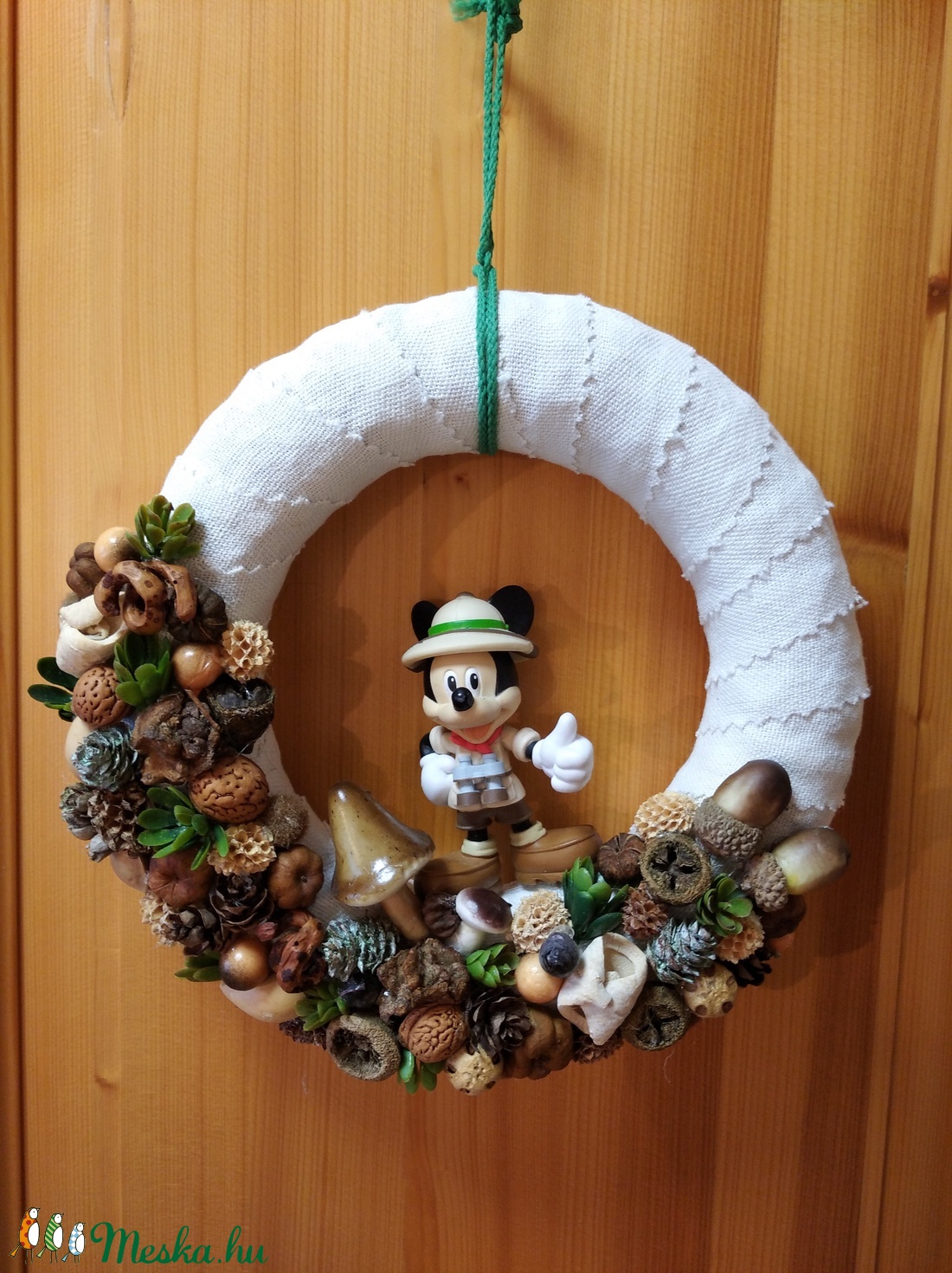 Mickey egeres koszorú - otthon & életmód - dekoráció - Meska.hu Mickey egeres koszorú - otthon & életmód - dekoráció - Meska.hu