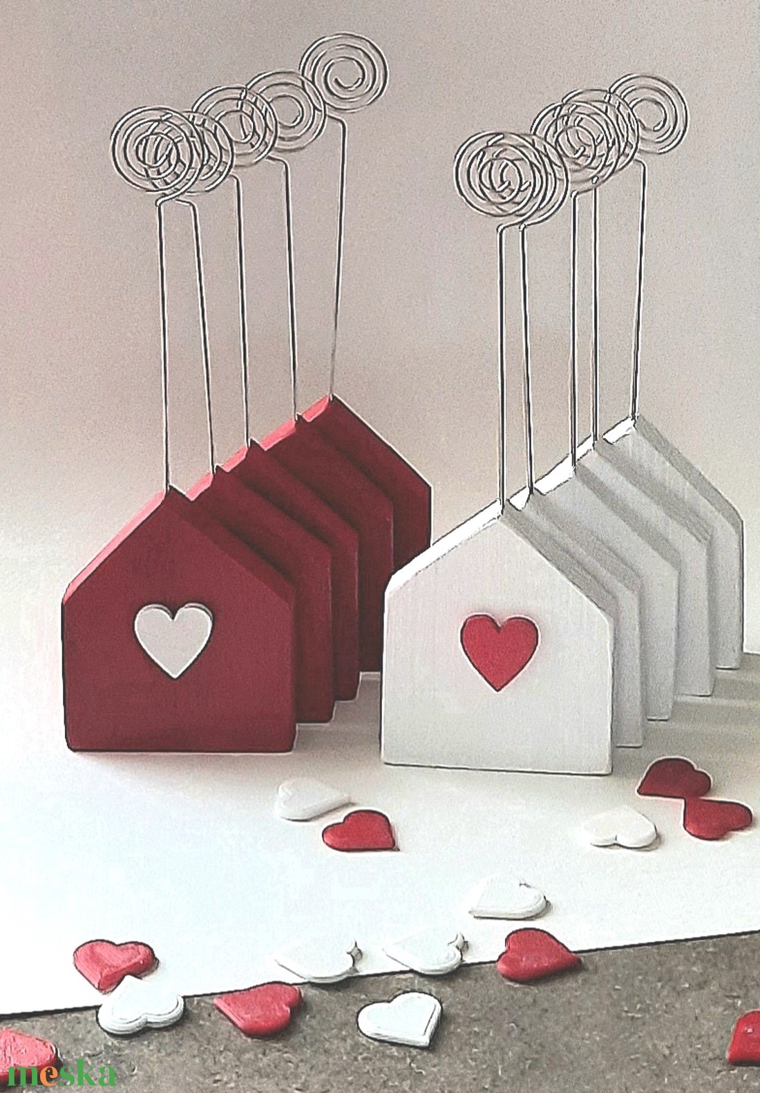 Házikó fényképtartó - (nemcsak) Valentin-napra - otthon & életmód - dekoráció - kép & falikép - képkeret - Meska.hu
