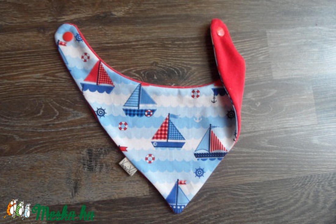 Nyálkendő-Tengerész hajós -  - Meska.hu