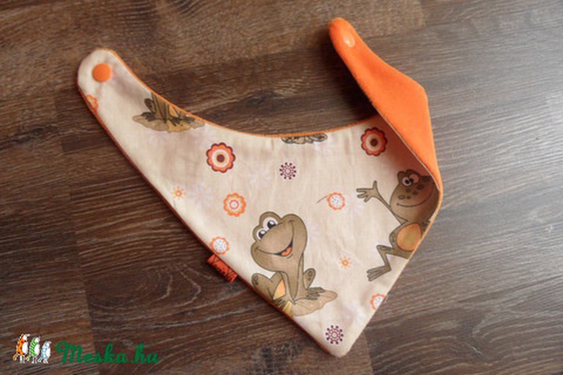 Nyálkendő-Békás -  - Meska.hu