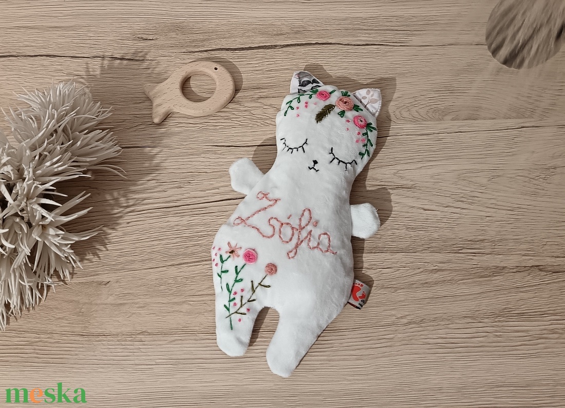 SÓci - teljes hímzett - baba - mama - baba játékok - szundikendő, alvóka - Meska.hu