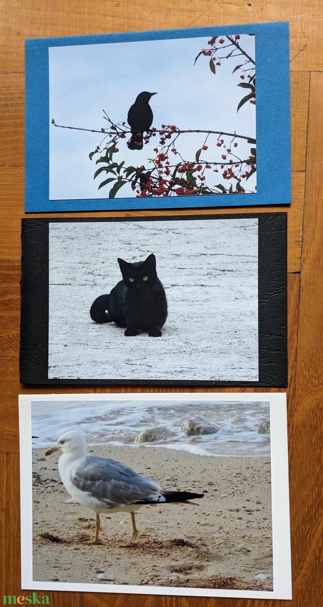 5db kinyitható képeslap saját fotóval - Állatok 3. - otthon & életmód - papír, írószer - ajándékozás kellékei - képeslap, üdvözlőlap - Meska.hu