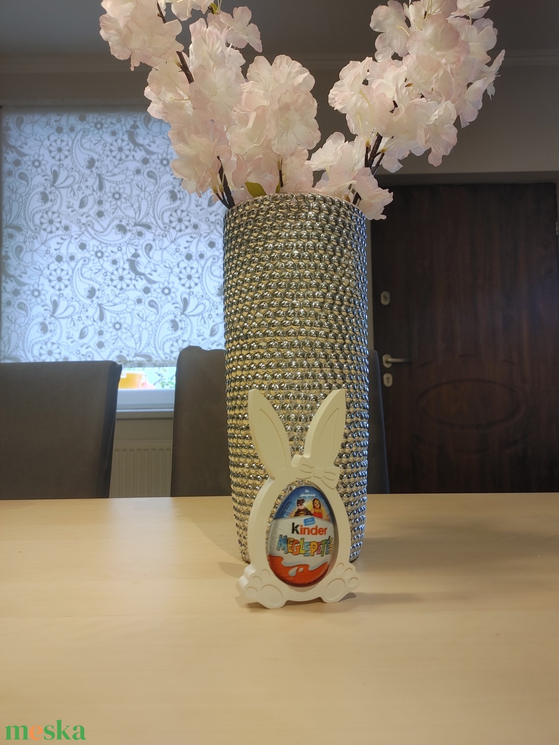 Kindertojást tartó, festhető húsvéti gipsz figura.       - ünnepi díszek, dekorációk - húsvéti díszek és dekorációk - húsvéti tojástartó - Meska.hu