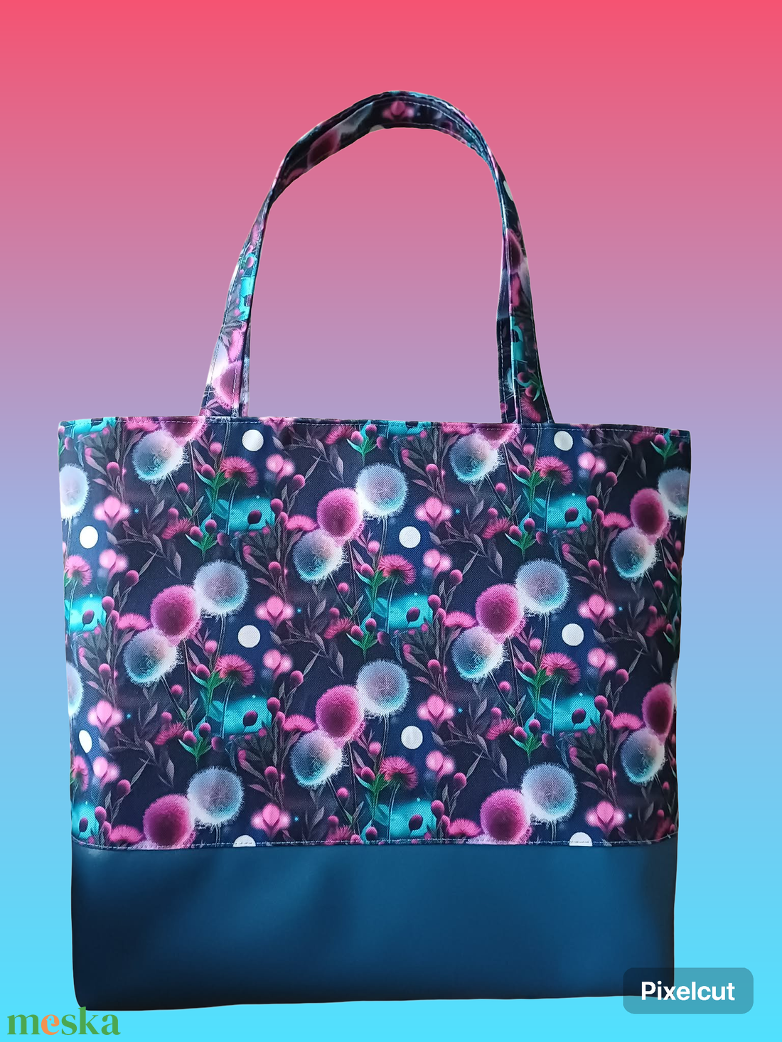 Kalifornia táska (pitypang) - táska & tok - kézitáska & válltáska - alkalmi táska - Meska.hu