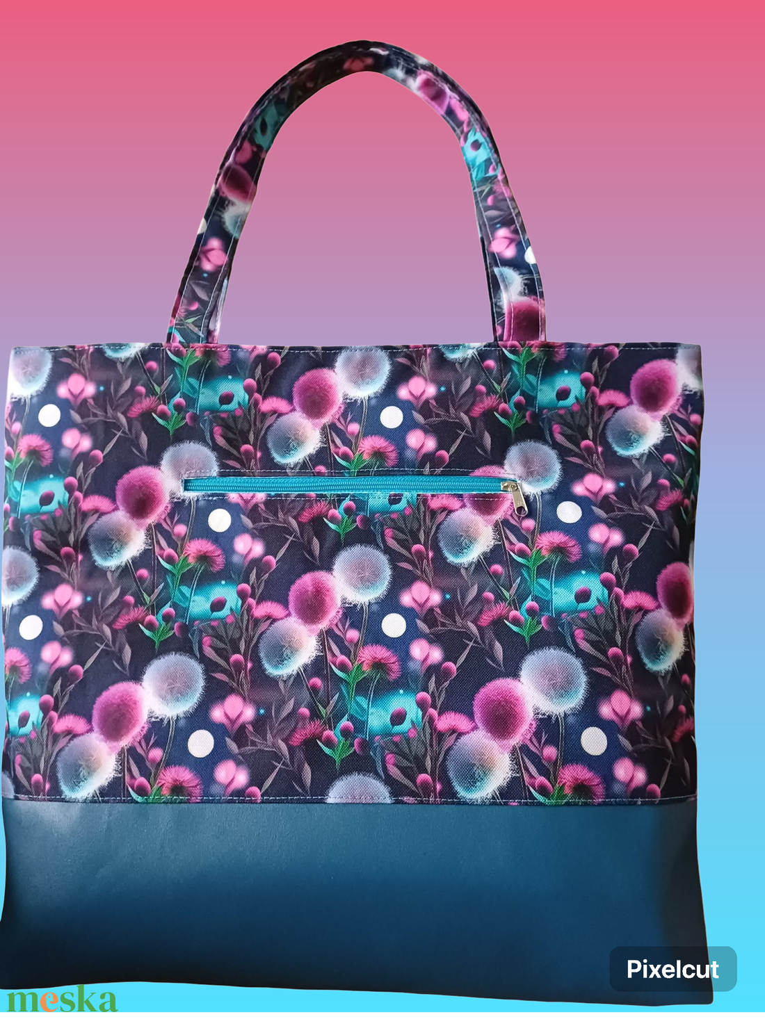 Kalifornia táska (pitypang) - táska & tok - kézitáska & válltáska - alkalmi táska - Meska.hu