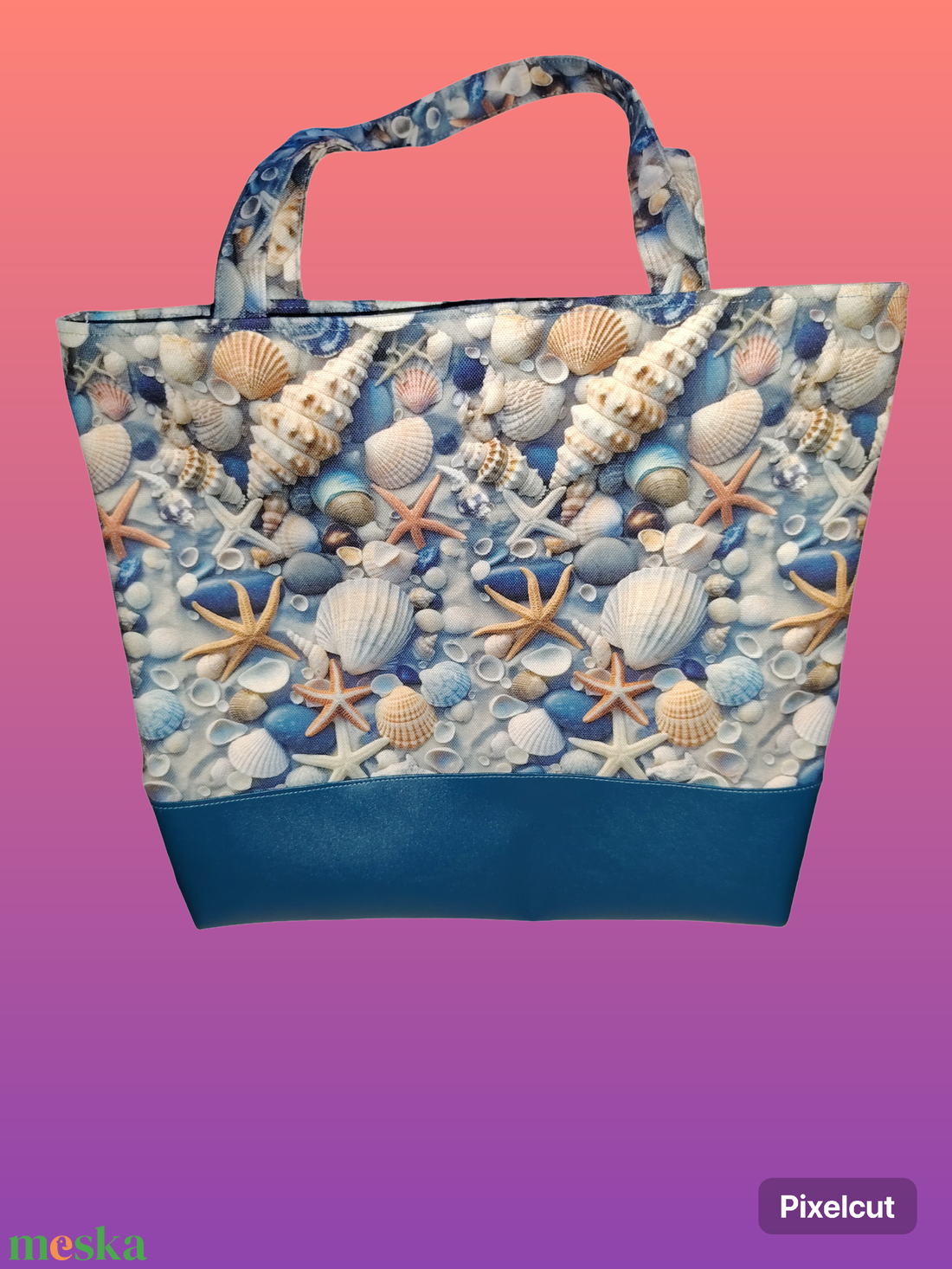 Kalifornia táska (tengerpart) - táska & tok - kézitáska & válltáska - alkalmi táska - Meska.hu