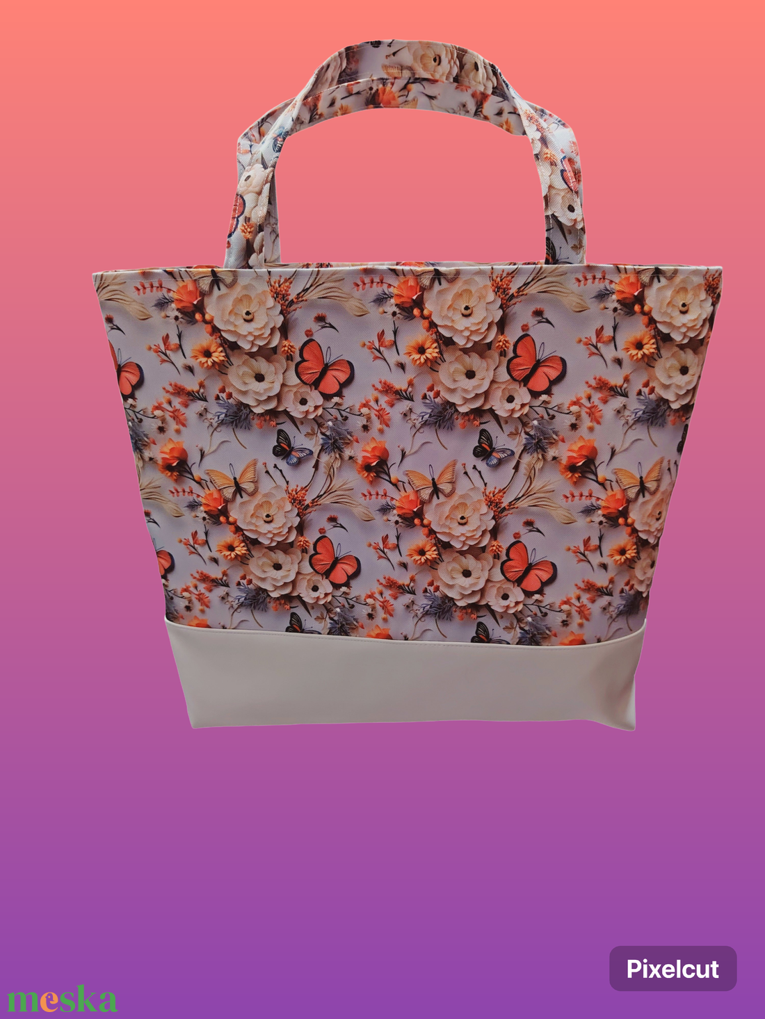 Kalifornia táska (narancsos) - táska & tok - kézitáska & válltáska - alkalmi táska - Meska.hu