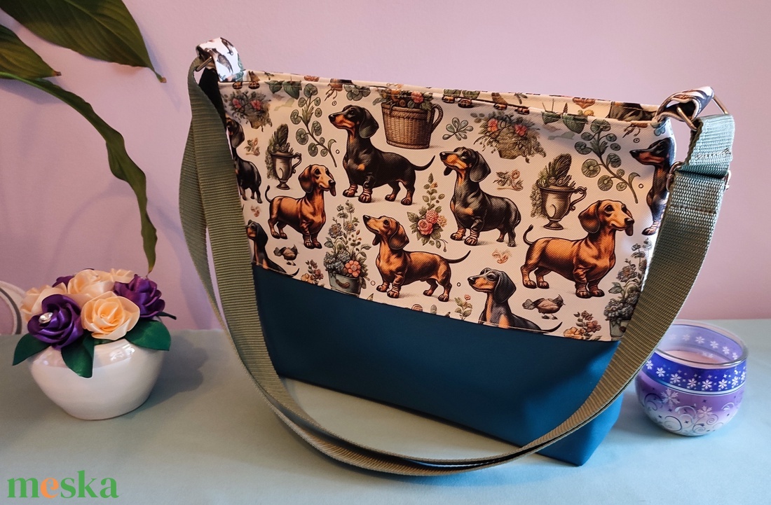 Clara crossbody táska  - táska & tok - kézitáska & válltáska - vállon átvethető táska - Meska.hu