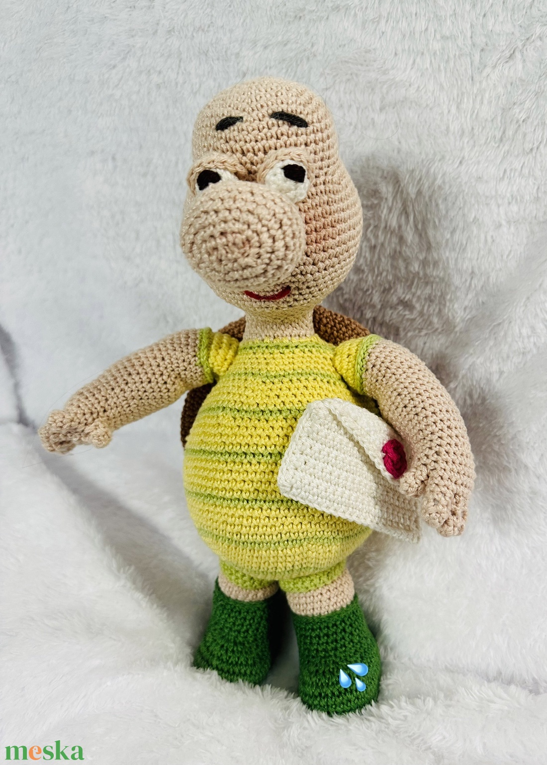 Teknős a küldönc - játék & sport - plüssállat & játékfigura - más figura - Meska.hu