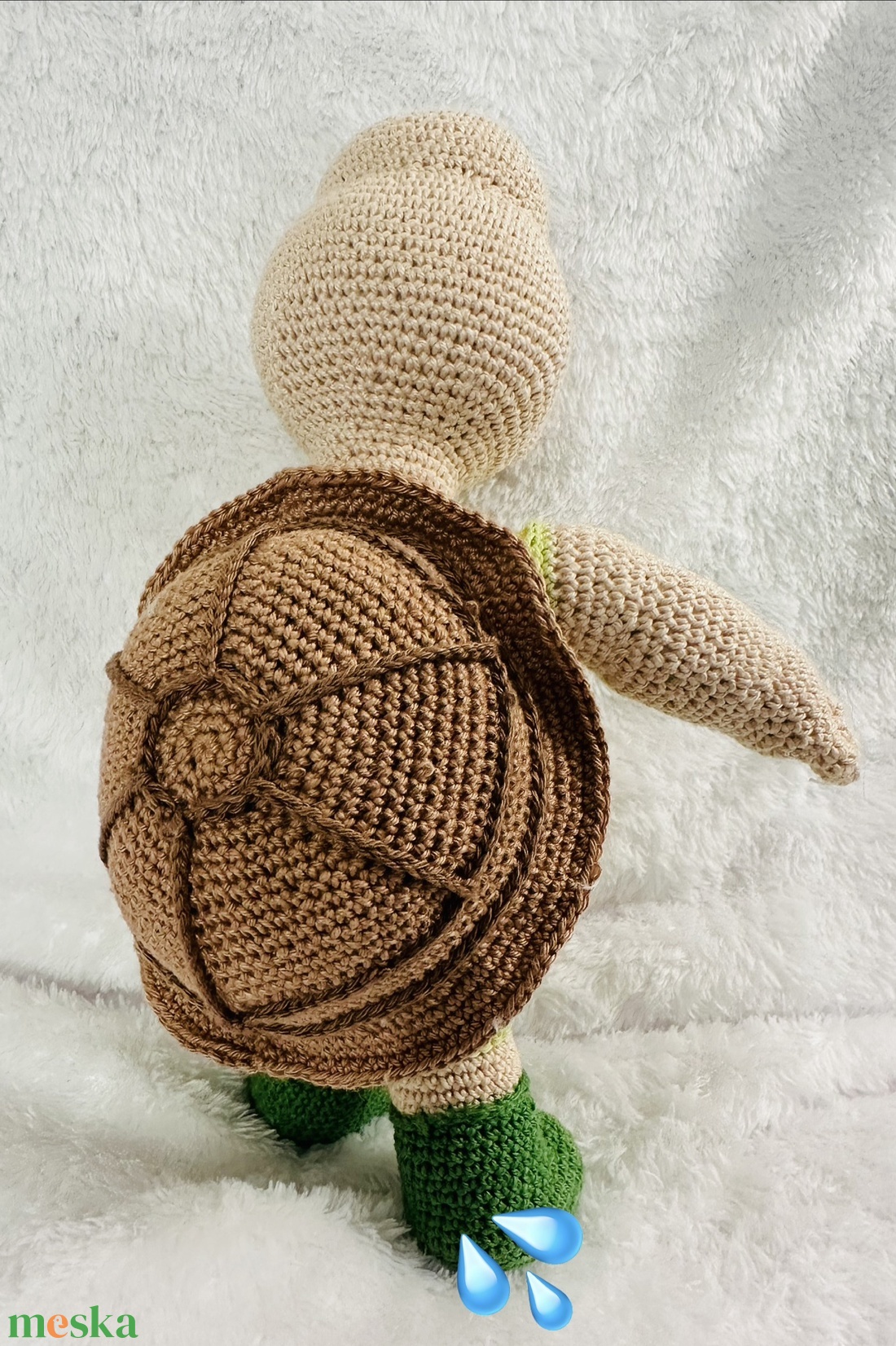 Teknős a küldönc - játék & sport - plüssállat & játékfigura - más figura - Meska.hu