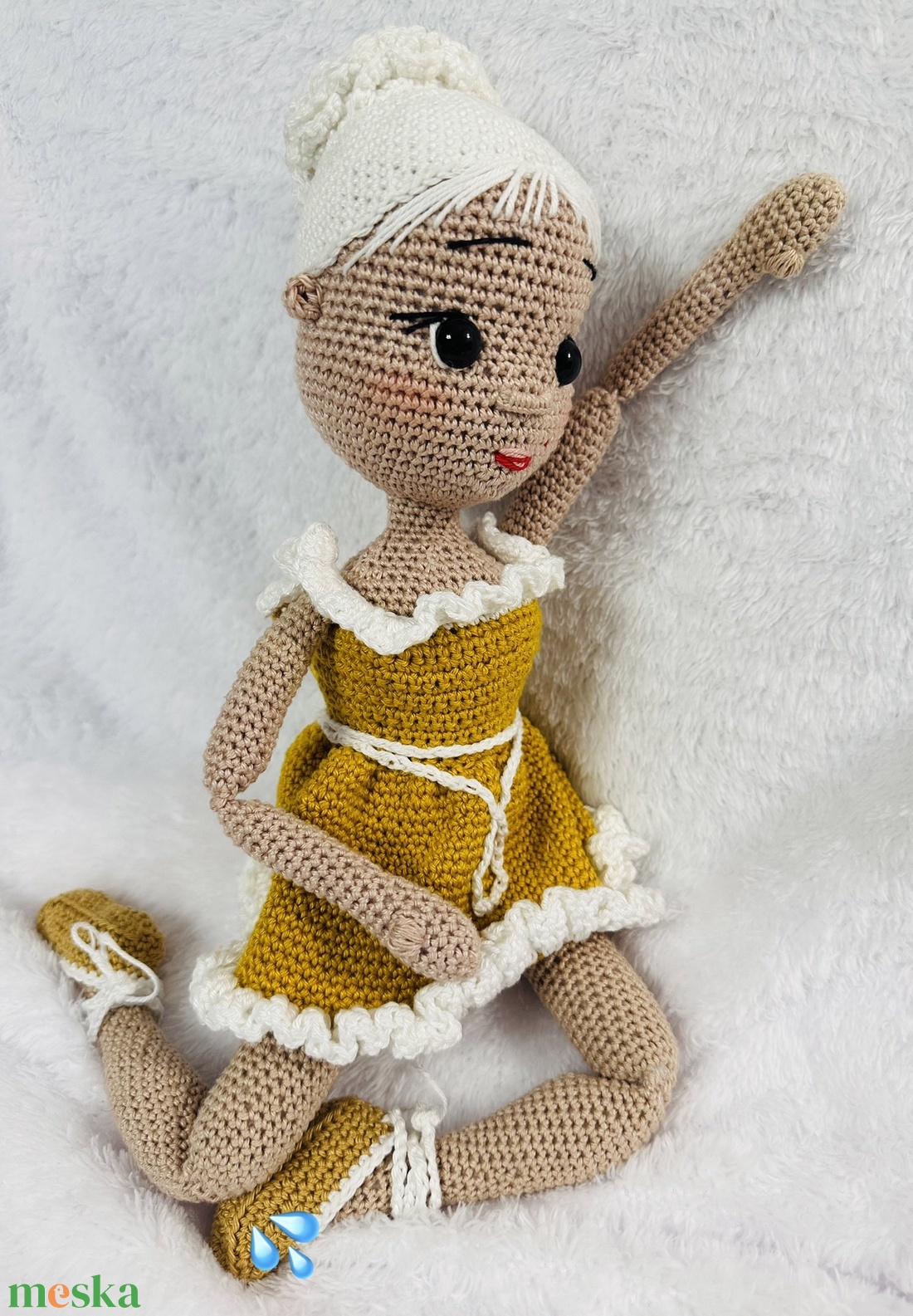 Balerina baba - játék & sport - plüssállat & játékfigura - más figura - Meska.hu