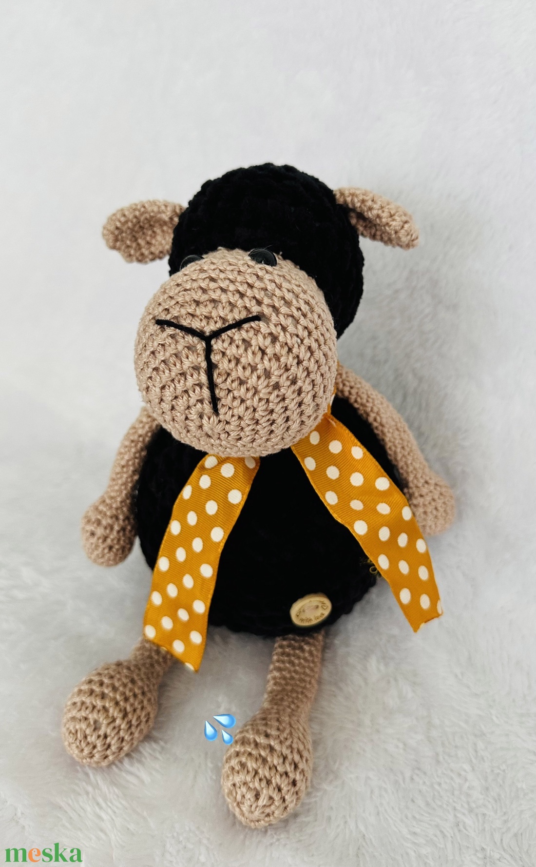 A fekete bárány - játék & sport - plüssállat & játékfigura - róka - Meska.hu