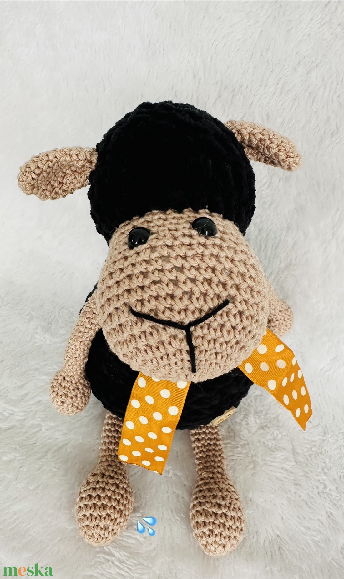 A fekete bárány - játék & sport - plüssállat & játékfigura - róka - Meska.hu