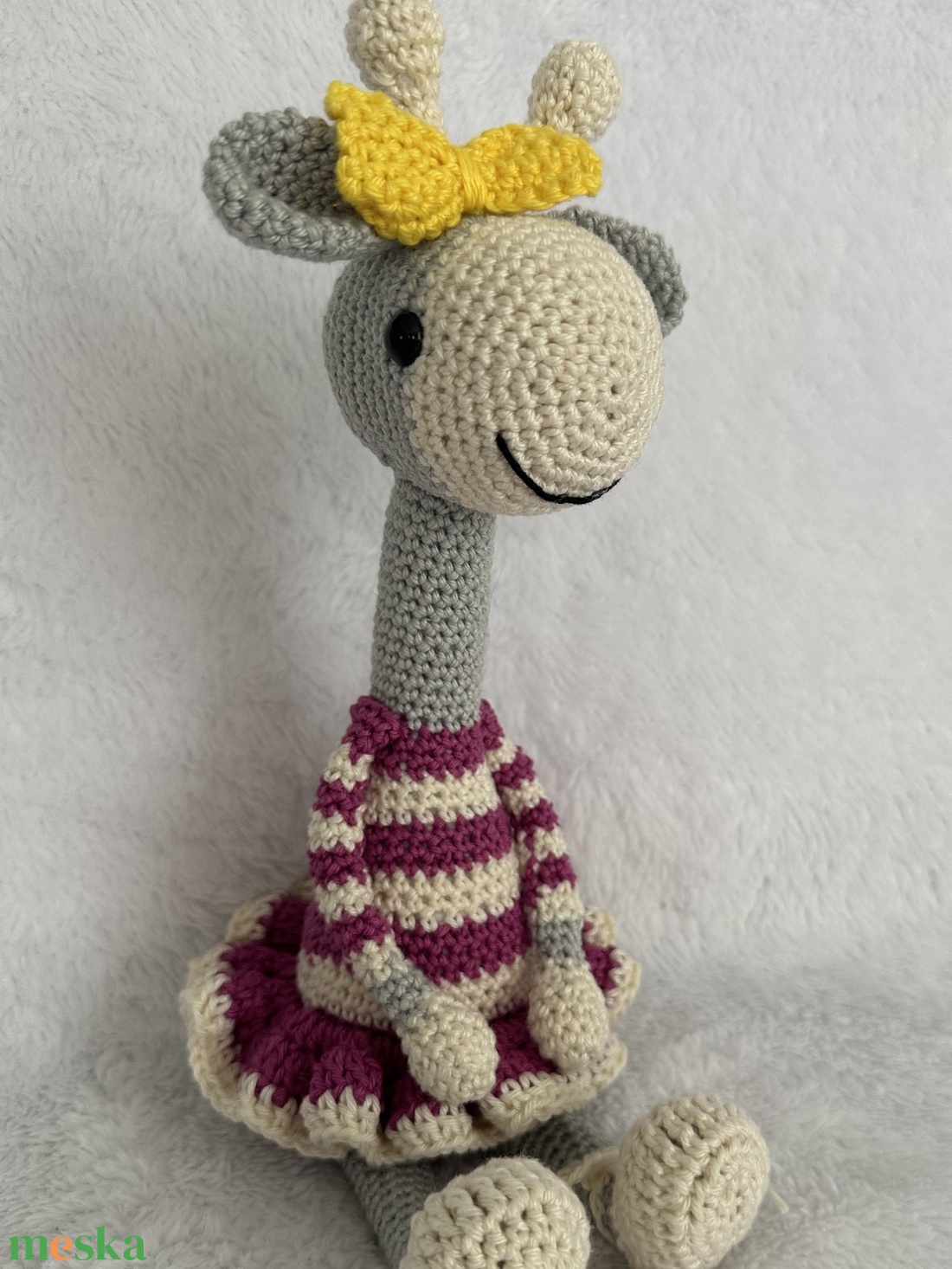 Zsiráf lány - játék & sport - plüssállat & játékfigura - róka - Meska.hu