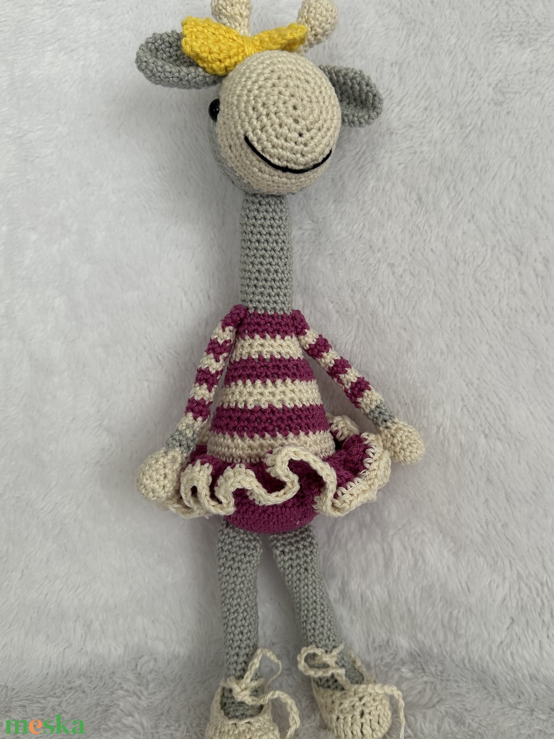 Zsiráf lány - játék & sport - plüssállat & játékfigura - róka - Meska.hu