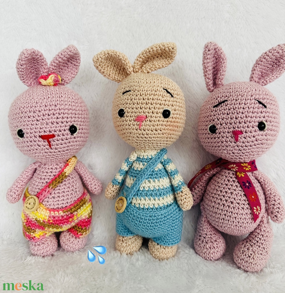 Nyuszi, nyuszikák - játék & sport - plüssállat & játékfigura - róka - Meska.hu