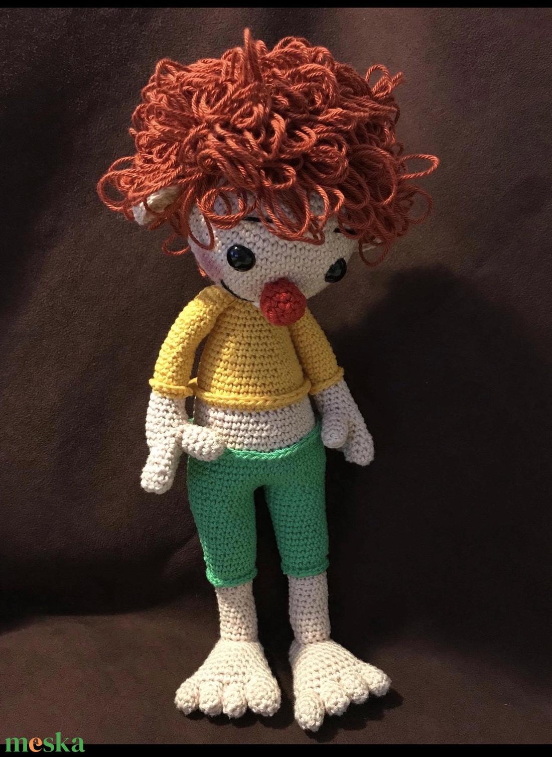 Pumukli - játék & sport - plüssállat & játékfigura - róka - Meska.hu