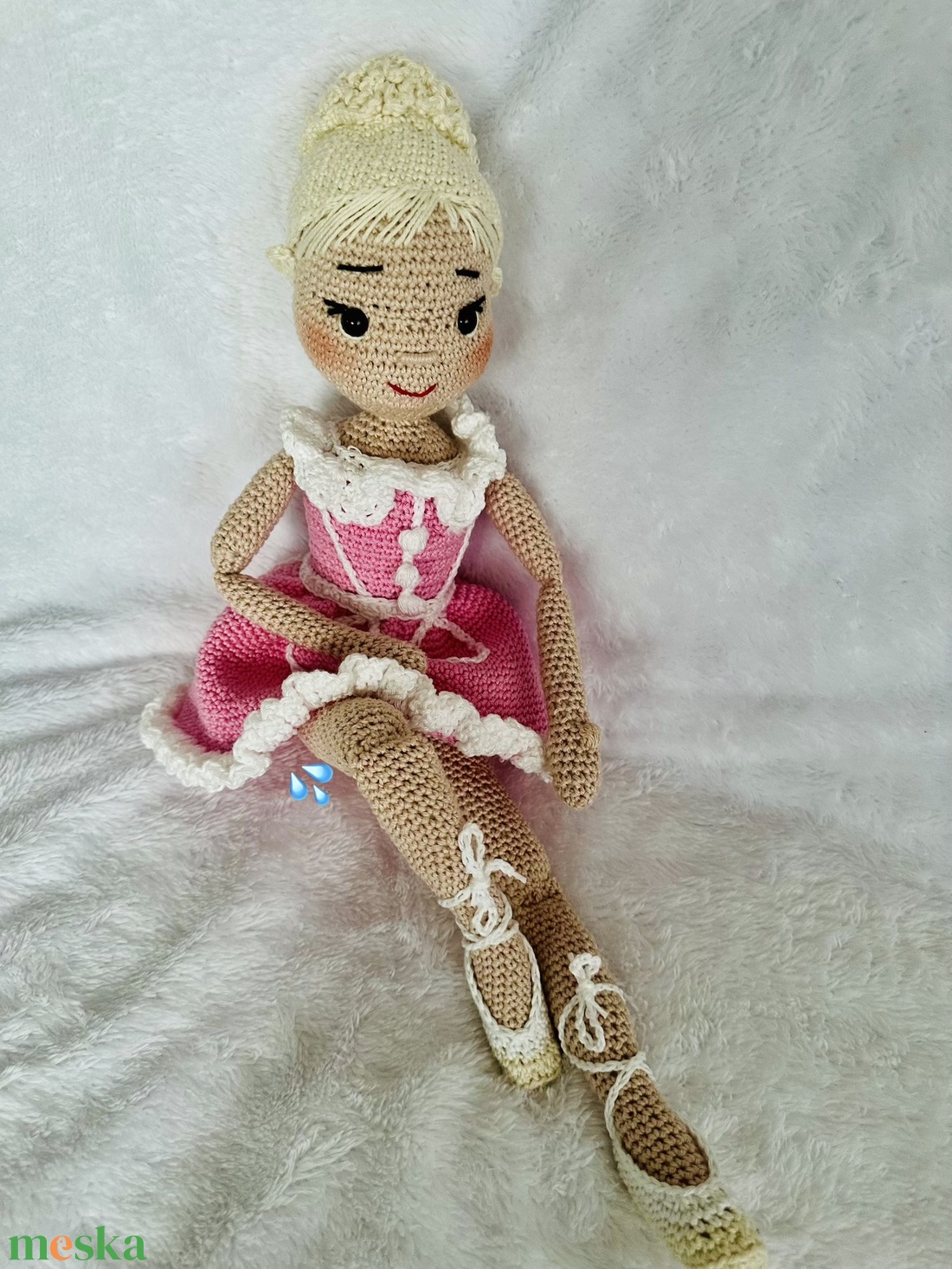 Balerina baba - játék & sport - plüssállat & játékfigura - ember - Meska.hu