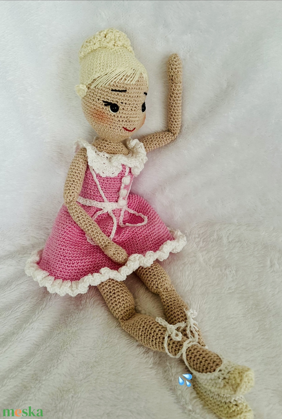 Balerina baba - játék & sport - plüssállat & játékfigura - ember - Meska.hu