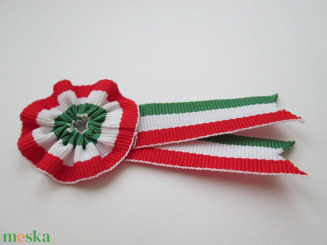 Hagyományos kokárda - ruha & divat - öv & övcsat - egyéb kellék - Meska.hu