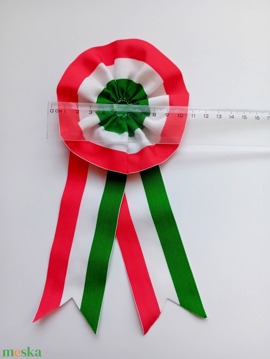 Hagyományos kokárda - óriás méretben - ékszer - kitűző és bross - Meska.hu