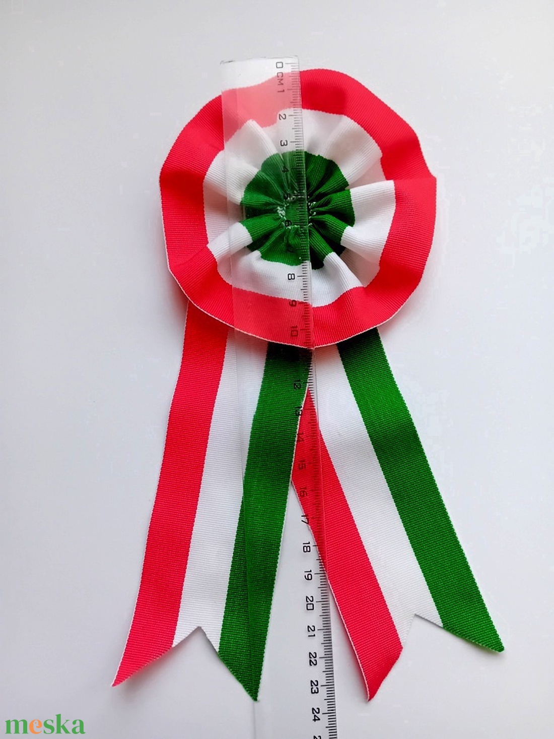 Hagyományos kokárda - óriás méretben - ékszer - kitűző és bross - Meska.hu