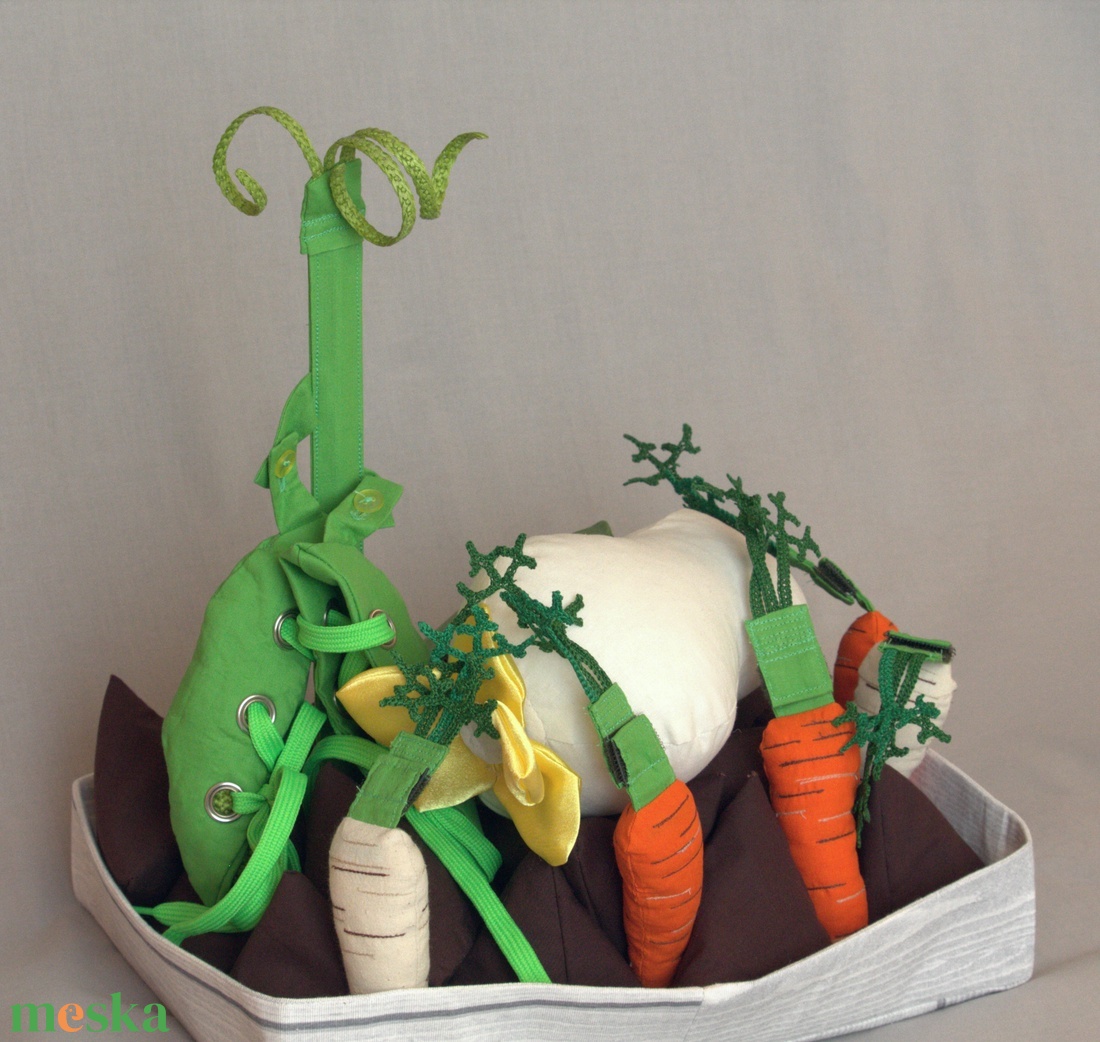 Interaktív kiskert - játék & sport - készségfejlesztő és logikai játék - oktató játékok - Meska.hu