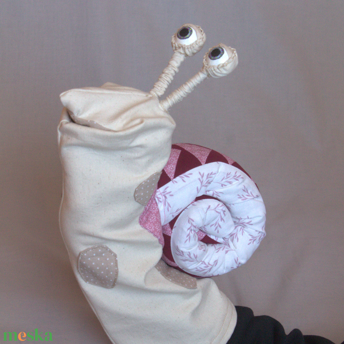 Csodacsiga báb - játék & sport - bábok - kesztyűbáb - Meska.hu