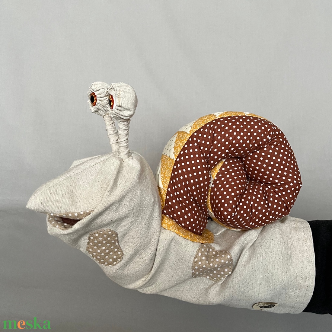 Csodacsiga báb - játék & sport - bábok - kesztyűbáb - Meska.hu