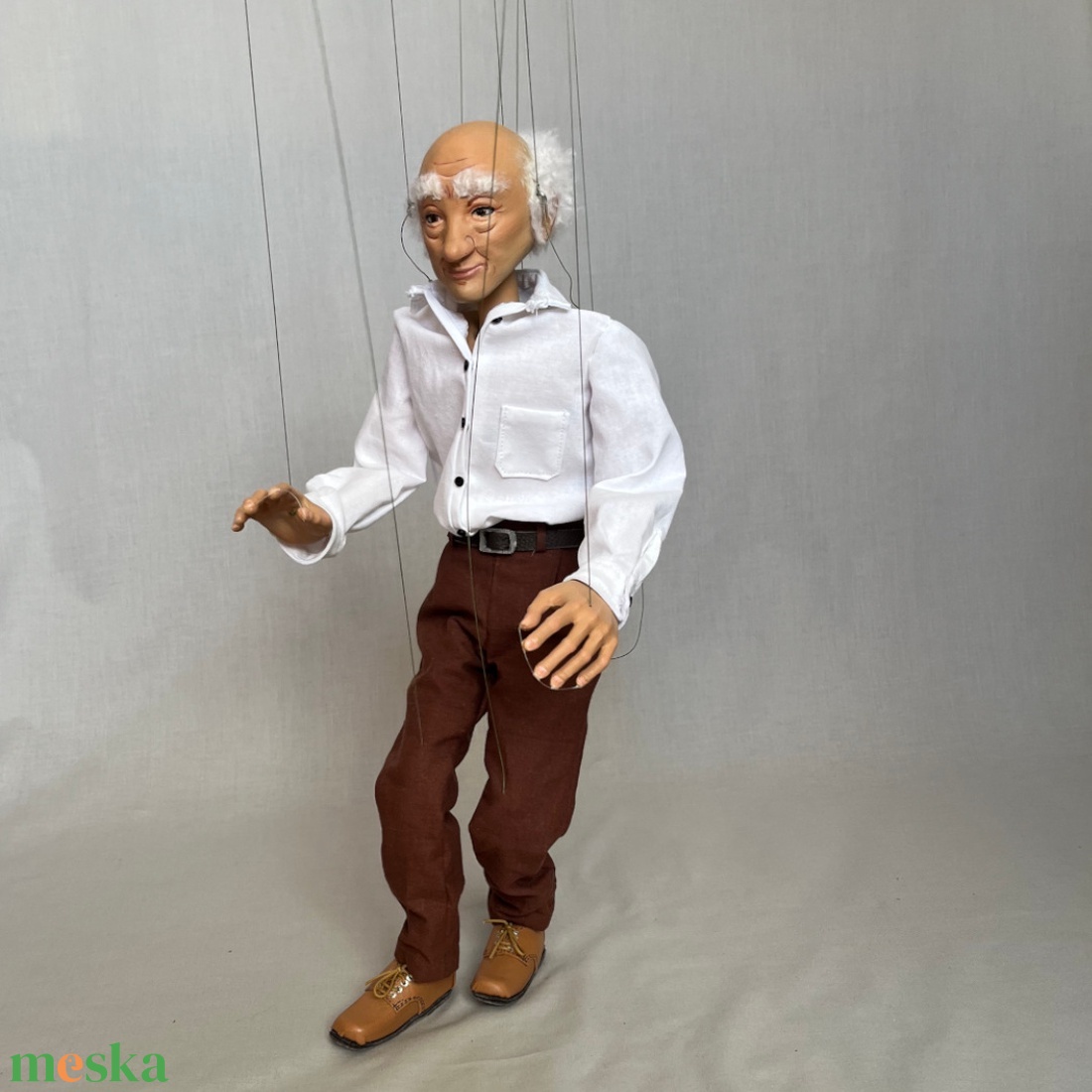 Bob öregúr marionett - játék & sport - bábok - marionett - Meska.hu