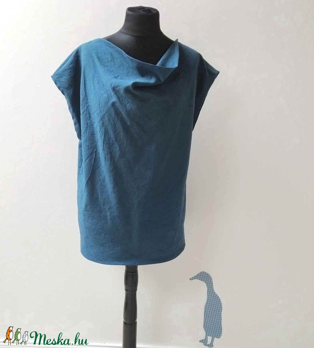 Kámzsanyakú felső - ruha & divat - női ruha - póló, felső - Meska.hu