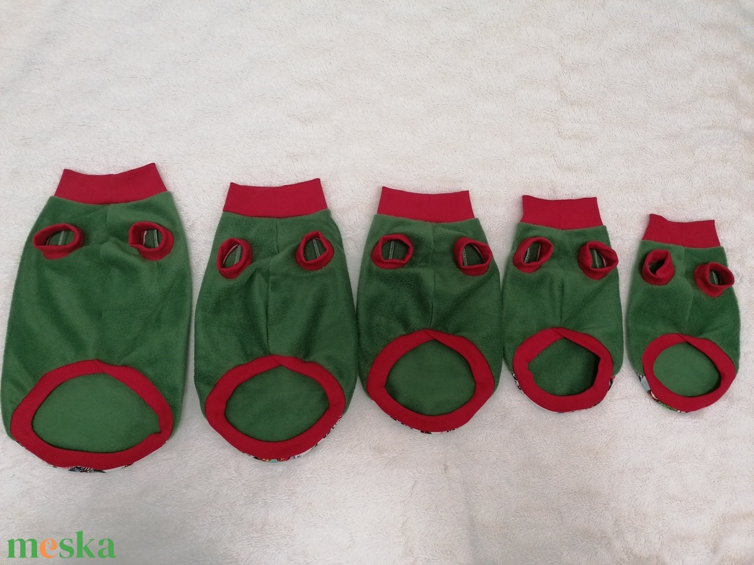 Karácsonyi mintás kutya pulcsi S mérettől - otthon & életmód - kisállatoknak - kutyáknak - kutya ruházat - Meska.hu