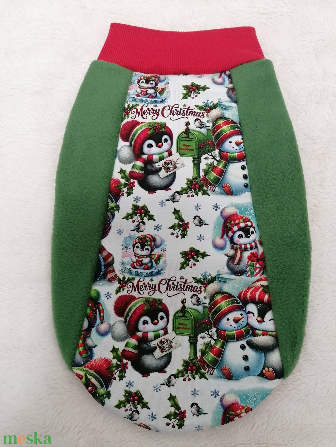 Karácsonyi mintás kutya pulcsi S mérettől - otthon & életmód - kisállatoknak - kutyáknak - kutya ruházat - Meska.hu