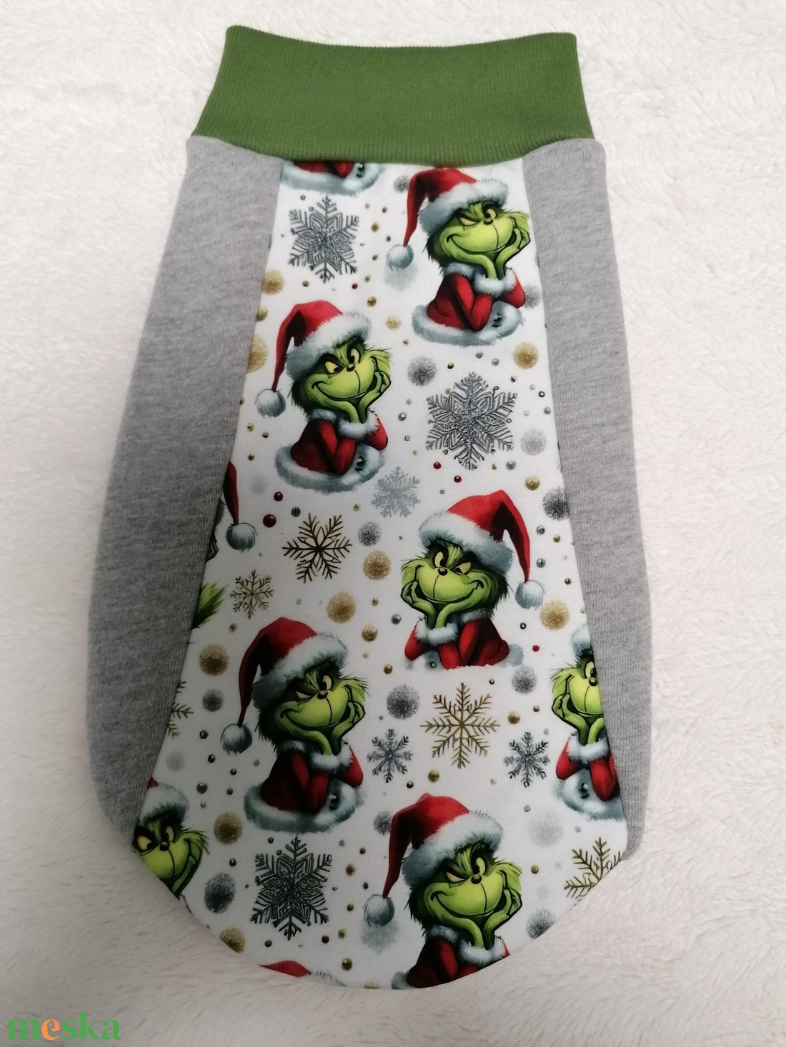 Grincses karácsonyi kutyaruha, kutya pulcsi xs mérettől - otthon & életmód - kisállatoknak - kutyáknak - kutya ruházat - Meska.hu