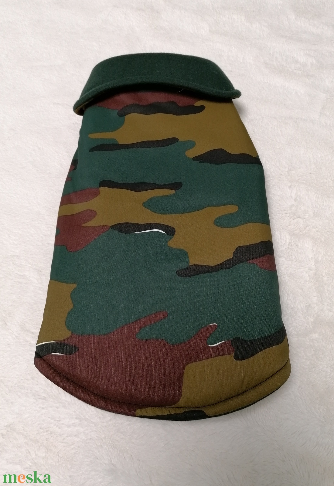 Kutyaruha terepmintás vizlepergetős,bélelt - otthon & életmód - kisállatoknak - kutyáknak - kutya ruházat - Meska.hu